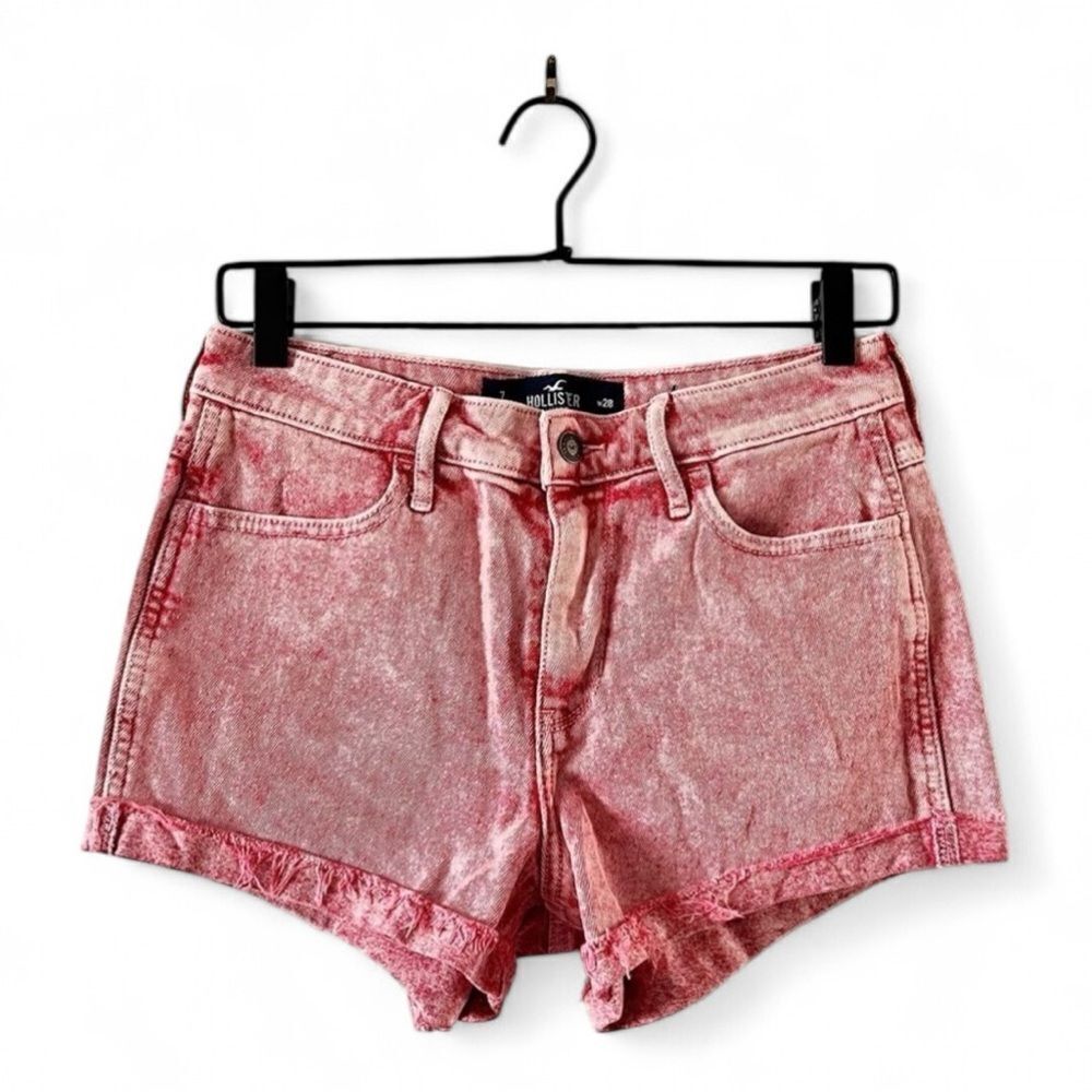 Hollister Pink Denim Shorts - Women- 7